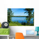 Idyllic Lake Gaspesie Wall Decal