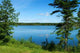 Idyllic Lake Gaspesie Wall Decal