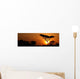 Acacia Tree Sunset Wall Decal