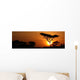Acacia Tree Sunset Wall Decal