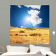 Autumn fields Wall Mural