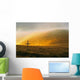Mountain and Cross Wall Decal