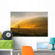 Mountain and Cross Wall Decal