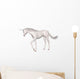 Magical Unicorn Standing Wall Decal