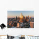 Dallas City Skyline Sunset Wall Decal