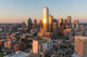 Dallas City Skyline Sunset Wall Decal