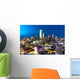 Dallas City Skyline Wall Decal