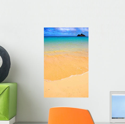 Icon Tropical Beach with Wall Decal