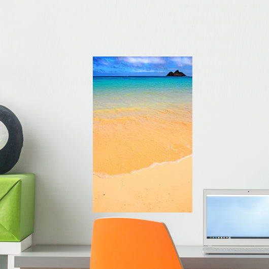 Icon Tropical Beach with Wall Decal