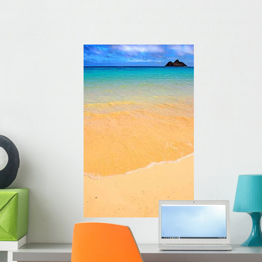 Icon Tropical Beach with Wall Decal