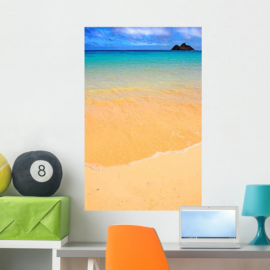 Icon Tropical Beach with Wall Decal