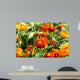 marigolds, Tagetes patula Wall Mural