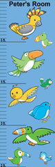 Bird Growth Chart Wall Decal