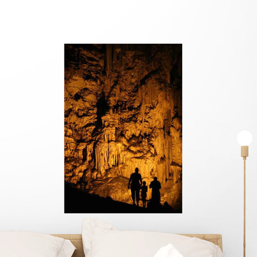 Silhouettes Cave Wall Decal