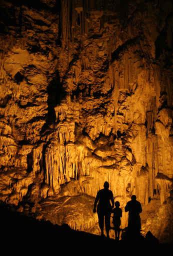 Silhouettes Cave Wall Decal