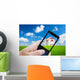 Cell Phone Hand and Wall Decal