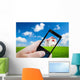 Cell Phone Hand and Wall Decal