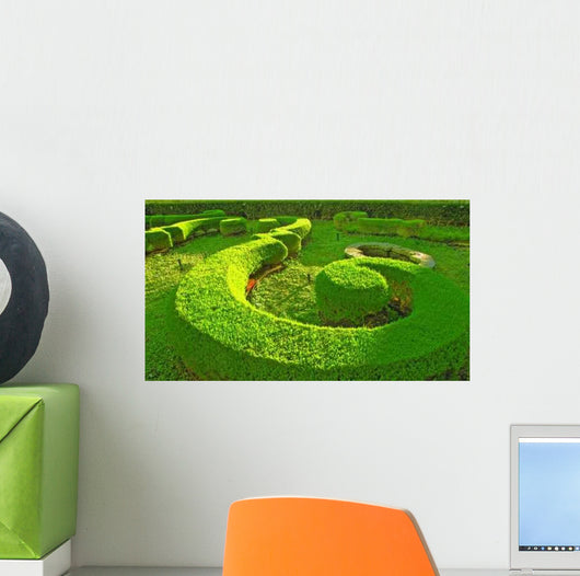 Musical Green Garden- Crop Wall Decal