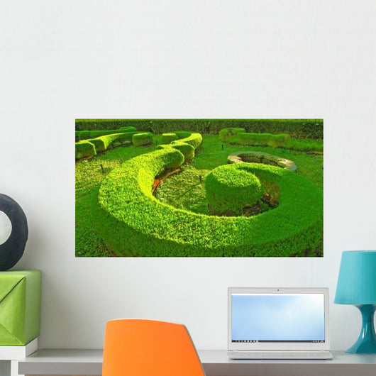 Musical Green Garden- Crop Wall Decal