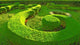 Musical Green Garden- Crop Wall Decal
