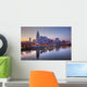 Skyline Nashville Tennessee Sunset Wall Decal