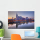 Skyline Nashville Tennessee Sunset Wall Decal