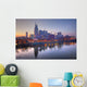 Skyline Nashville Tennessee Sunset Wall Decal