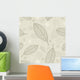 Leaves Background Wall Mural