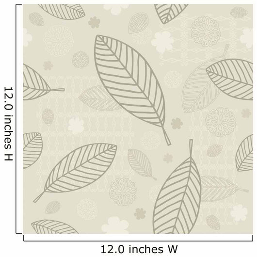 Leaves Background Wall Mural