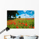 Summer Poppy Field Wall Mural