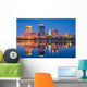 Springfield Massachusetts USA Skyline Wall Decal
