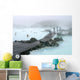 blue lagoon Wall Mural