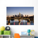 Frankfurt Skyline at Night Wall Decal
