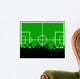 spielfeld mit fussballfans Wall Mural