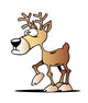Cartoon Deer Wall Decal