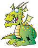 Cartoon Dragon Wall Decal