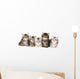 Siberian Forrest kittens Wall Decal