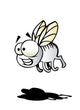 Cartoon Fly Wall Decal