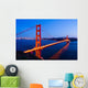 Golden Gate Bridge at night Wall Mural
