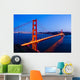 Golden Gate Bridge at night Wall Mural
