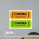 Cinema Ticket Wall Decal