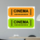Cinema Ticket Wall Decal