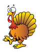 Cartoon Gobbler Wall Decal