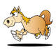 Cartoon Horse Wall Decal