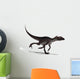 Dinosaur Utahraptor Wall Decal