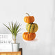 three colorful pumpkins Wall Decal