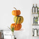 three colorful pumpkins Wall Decal