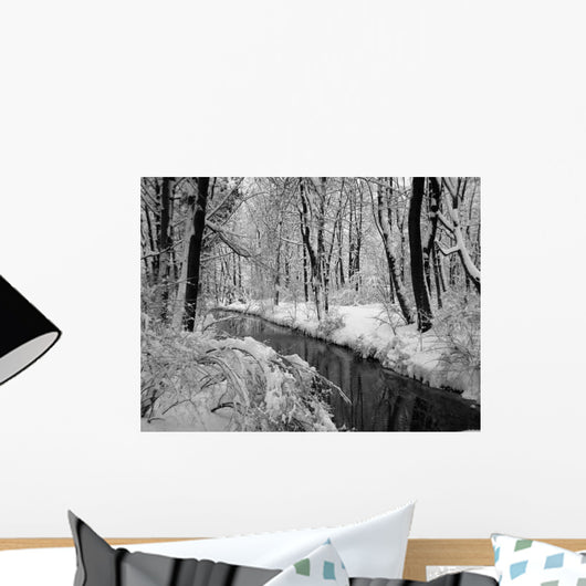 Eisbach Snow Wall Decal