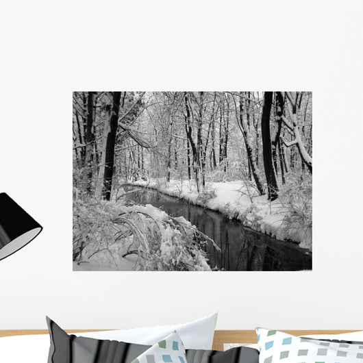 Eisbach Snow Wall Decal