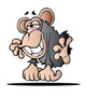 Cartoon Monkey Wall Decal
